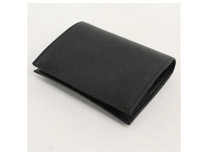 Prada Small Saffiano Leather Wallet - view 7