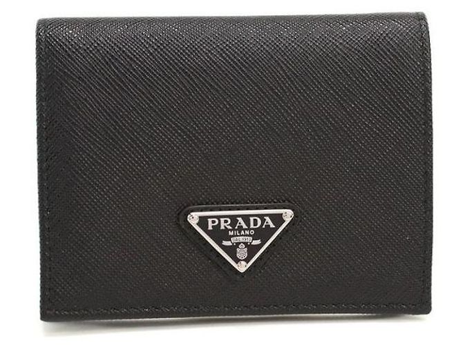 Prada Small Saffiano Leather Wallet - view 8