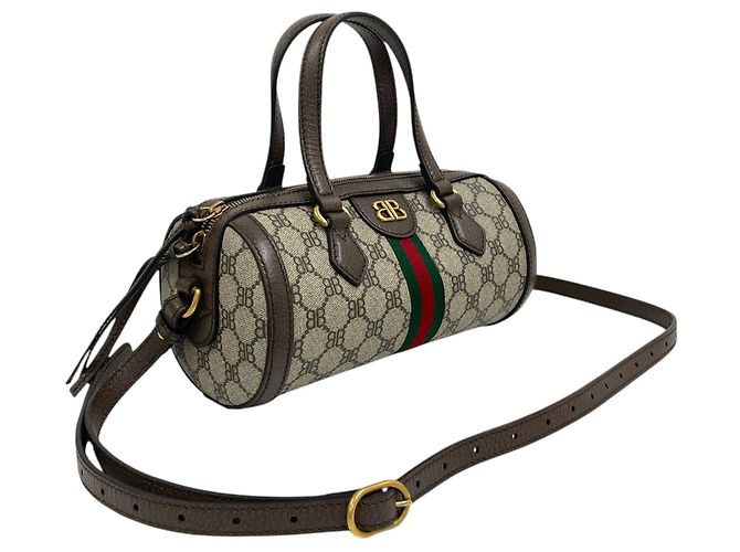 Balenciaga Borsa a tracolla Boston piccola Hacker Project Ophidia - vista 2