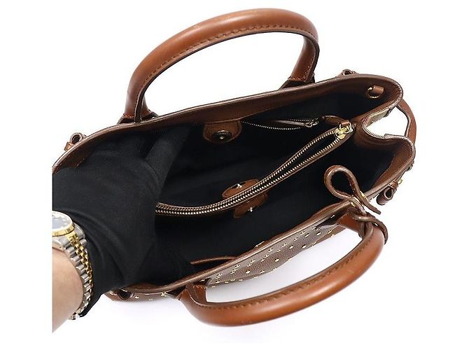 Burberry Brown House Check Stud Medium Banner Tote Bag - Ansicht 5