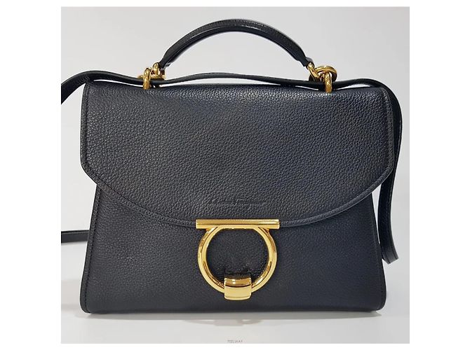 Salvatore Ferragamo Borsa a spalla Gancini Margo Small Tote - vista 2