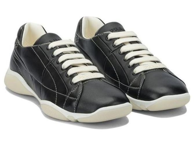 Prada Sneakers in pelle Nappa - vista 3