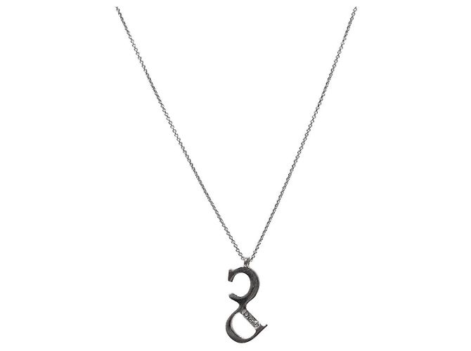 Dior Collana Vertical CD Silver - vista 2