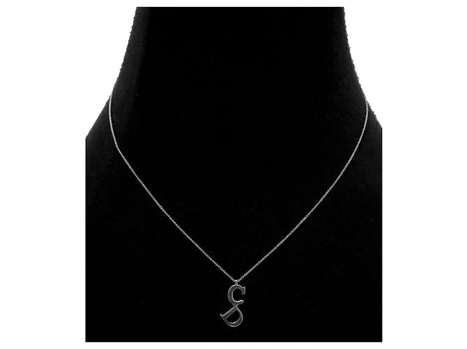 Dior Collana Vertical CD Silver - vista 5