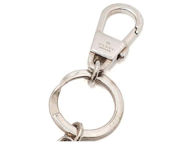 Gucci Charm per borsa in acciaio intrecciato - vista 4
