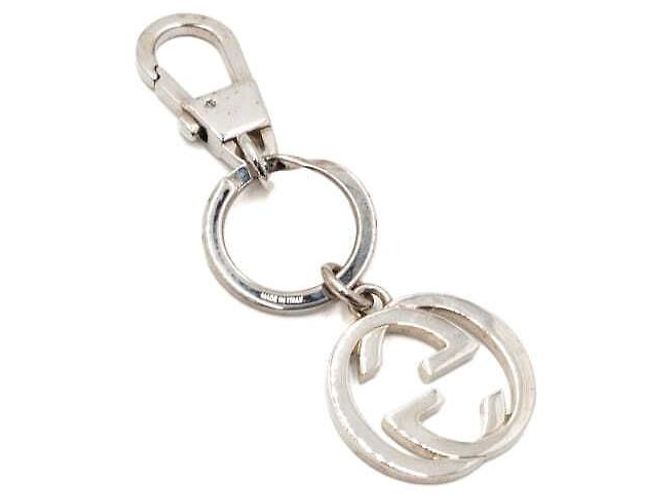 Gucci Charm per borsa in acciaio intrecciato - vista 5