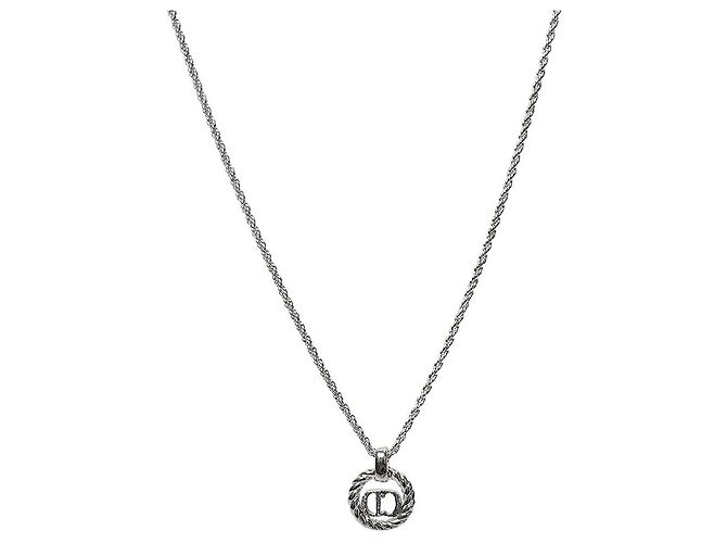 Dior Round CD Silver Halskette - Ansicht 2