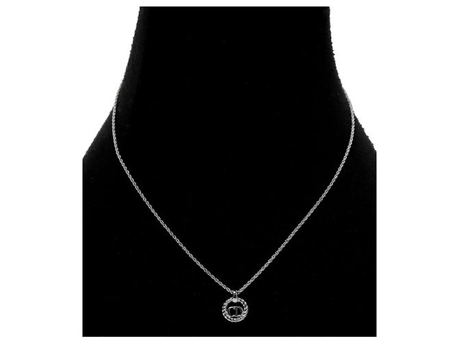 Dior Round CD Silver Halskette - Ansicht 5