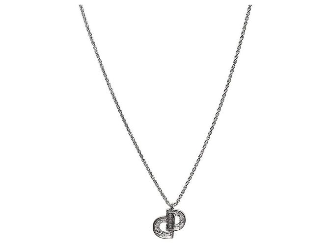 Dior Cubic CD Silver Halskette - Ansicht 2