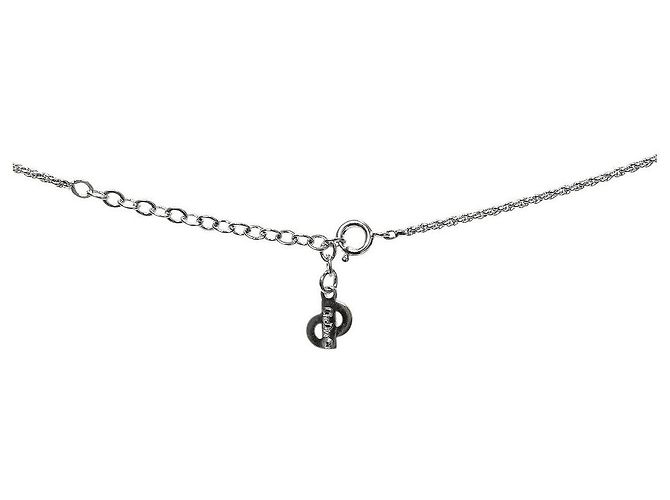 Dior Cubic CD Silver Halskette - Ansicht 3