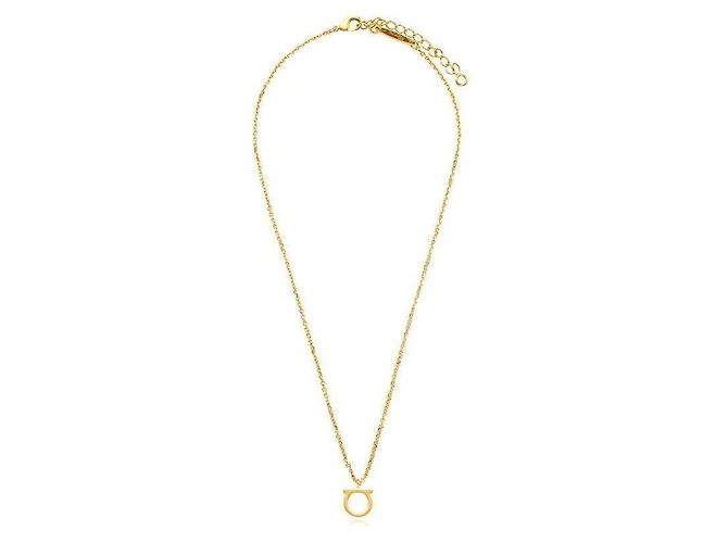 Salvatore Ferragamo Collana Gancini Gold - vista 2