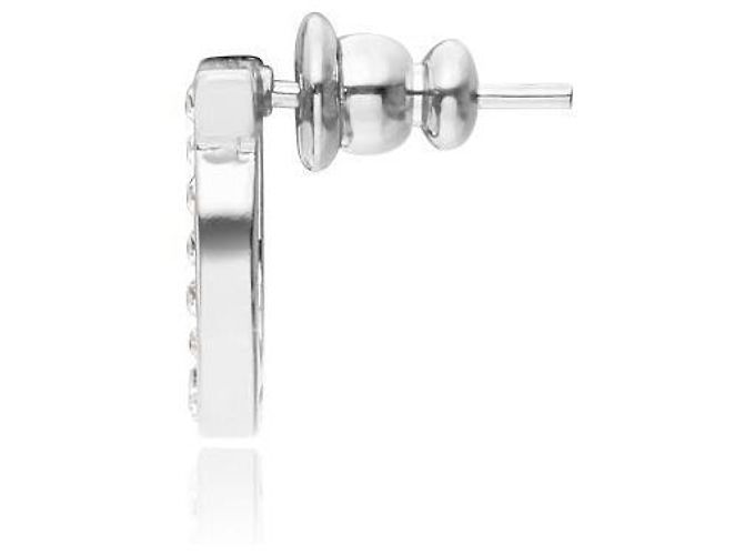 Salvatore Ferragamo Orecchini Gancini Crystal Large - vista 4