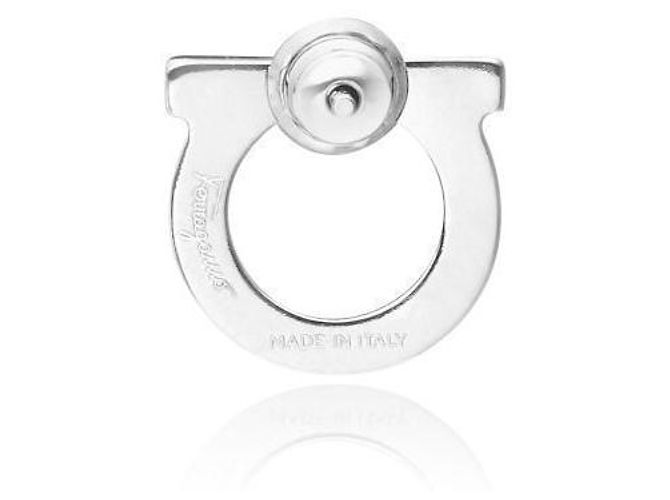 Salvatore Ferragamo Orecchini Gancini Crystal Large - vista 5