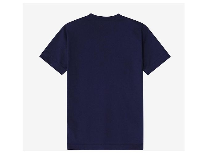 Comme Des Garcons PLAY Unisex T-Shirt mit goldenem Herz-Patch - Ansicht 4