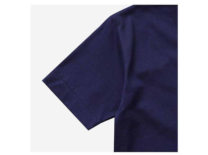 Comme Des Garcons PLAY Unisex T-Shirt mit goldenem Herz-Patch - Ansicht 6