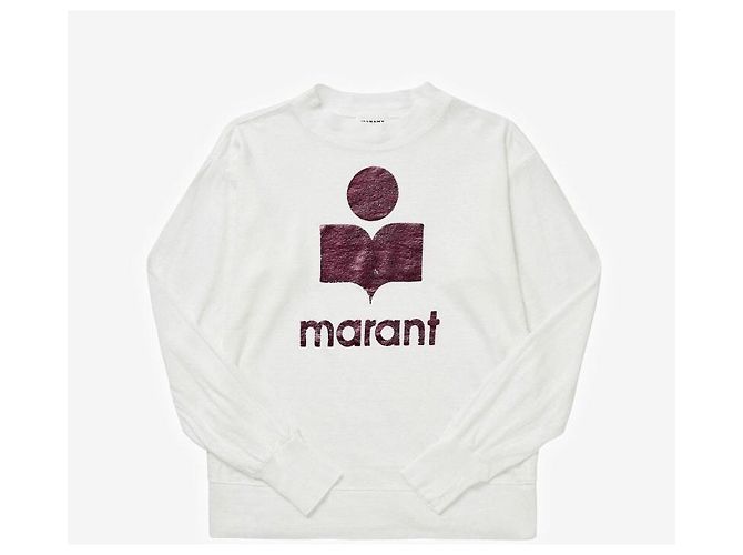 Isabel Marant KLOWIA Leinen-T-Shirt mit langen Ärmeln - Ansicht 2