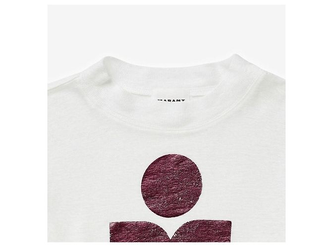 Isabel Marant KLOWIA Leinen-T-Shirt mit langen Ärmeln - Ansicht 5