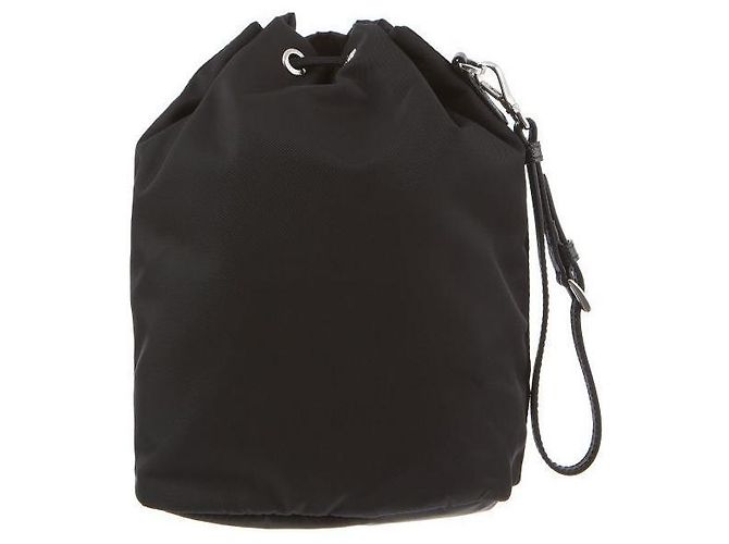 Prada Borsa Secchiello in Re-Nylon con Logo Triangolare - vista 5