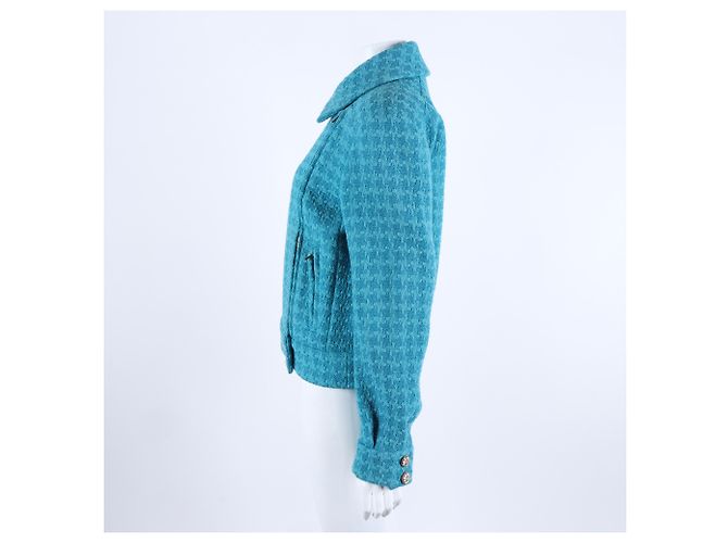 Chanel Wool Zip-Up Jacket - view 2