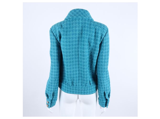 Chanel Wool Zip-Up Jacket - view 3