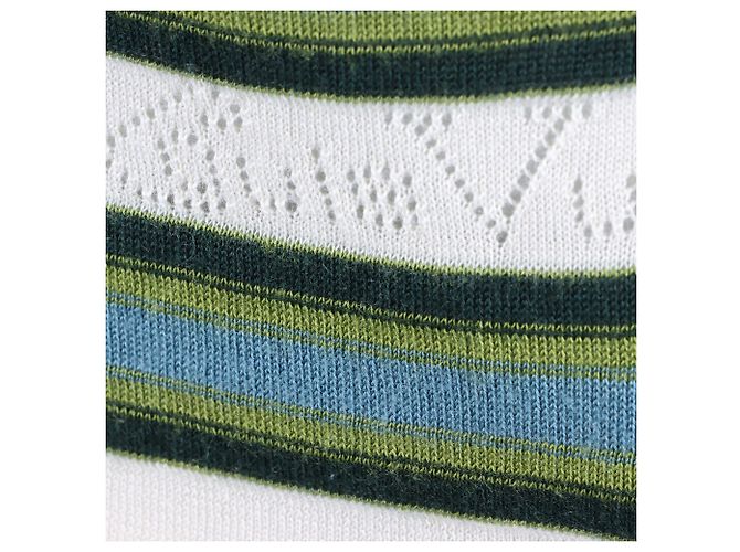 Louis Vuitton Kurzarm Strick Pullover Mehrfarbig - Ansicht 4