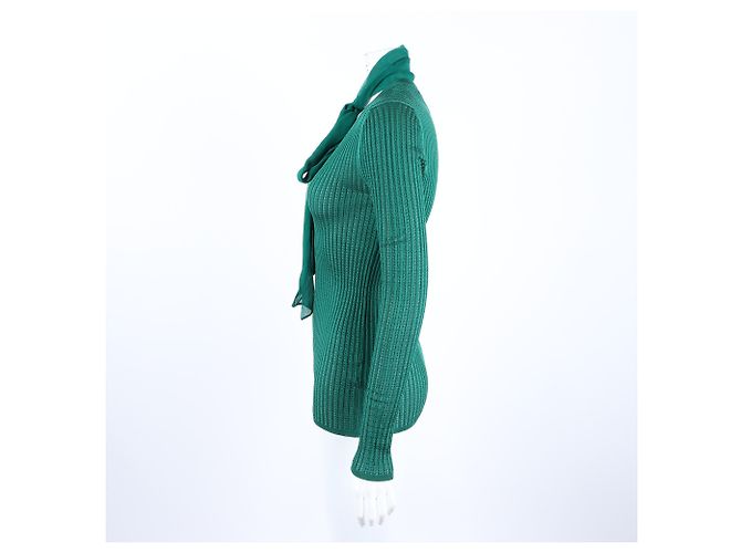 Gucci Strickpullover aus Seide mit langen Ärmeln - Ansicht 2