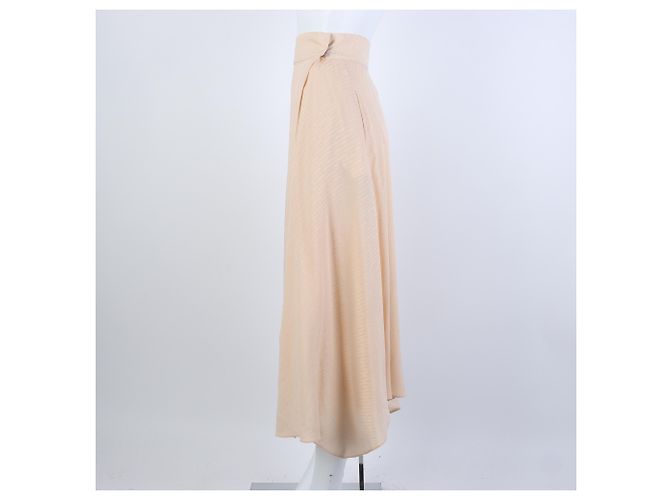 Fendi Seidenrock beige - Ansicht 2