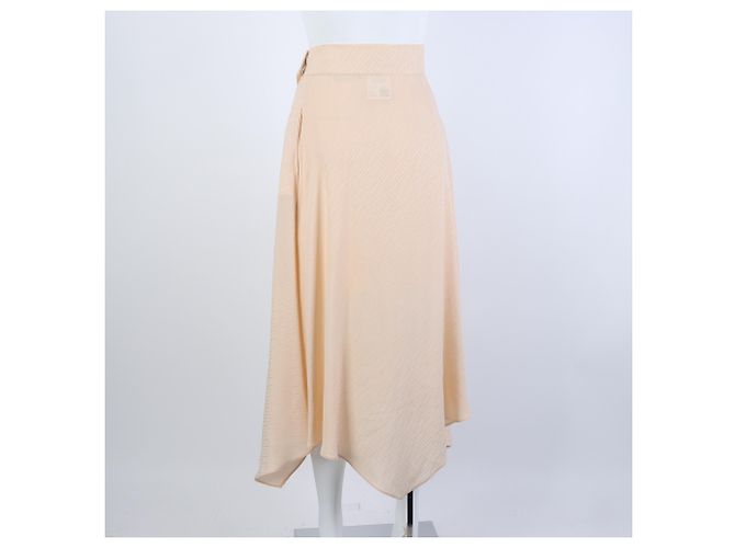 Fendi Seidenrock beige - Ansicht 3