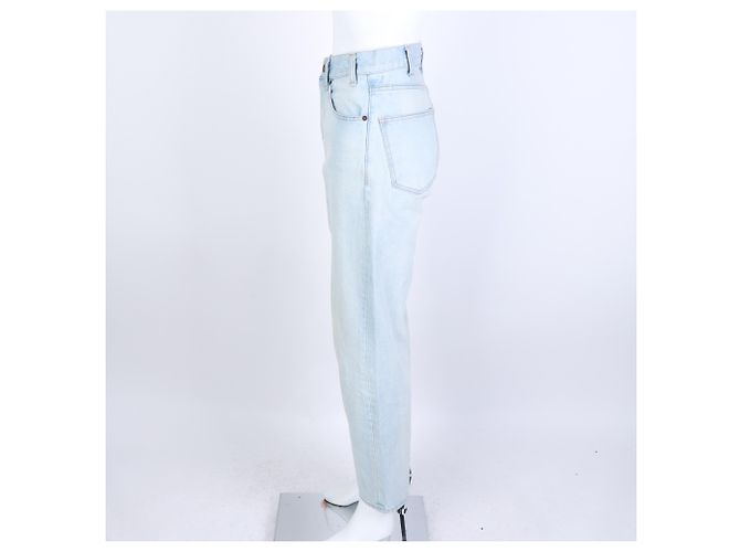 Céline Light Blue Denim Pants - view 2