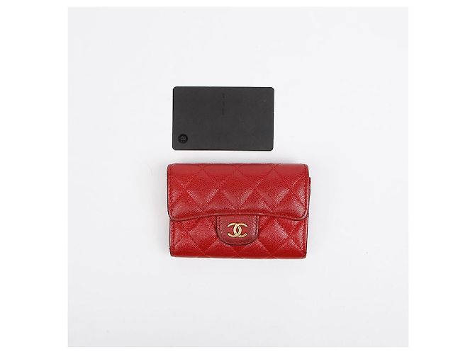 Chanel Tarjetero Cartera Classic Caviar - vista 14