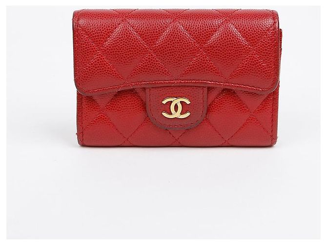 Chanel Tarjetero Cartera Classic Caviar - vista 2
