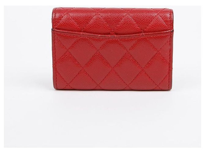 Chanel Tarjetero Cartera Classic Caviar - vista 4