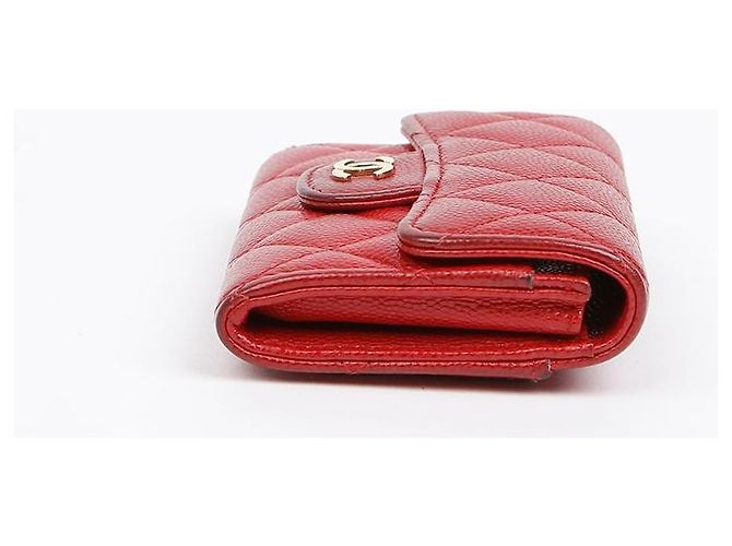 Chanel Tarjetero Cartera Classic Caviar - vista 6
