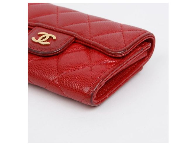 Chanel Tarjetero Cartera Classic Caviar - vista 8