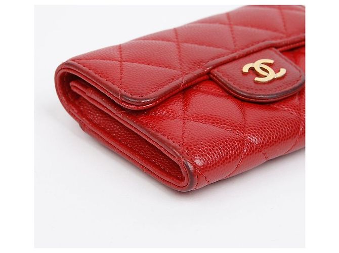 Chanel Tarjetero Cartera Classic Caviar - vista 9