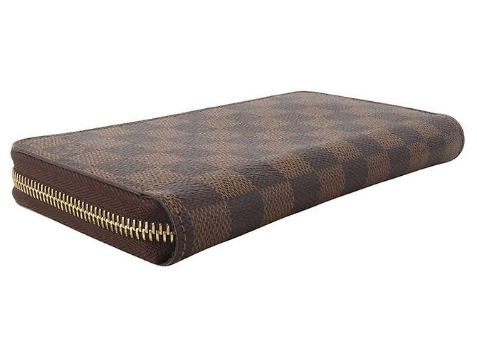 Louis Vuitton Cartera Larga Damier Ebene Zippy Wallet - vista 3