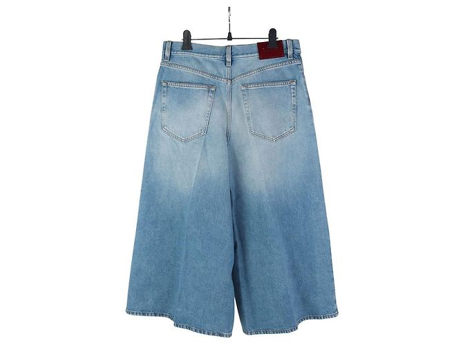 Gucci Horsebit Wide Denim Hose - Ansicht 2