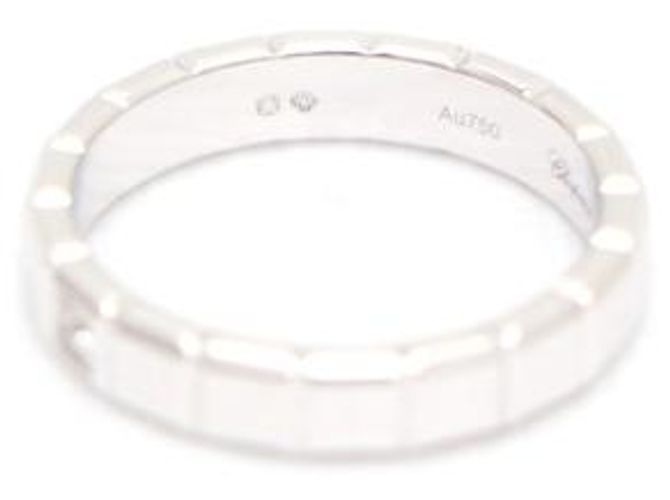 Chopard Anello Medium Ice Cube in Oro Bianco e Diamanti Carat - vista 11