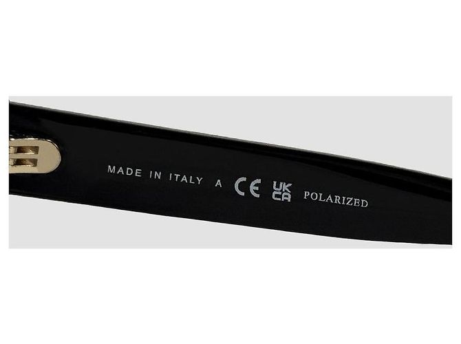 Chanel Gafas de sol polarizadas Triple Pearl Black Logo - vista 21