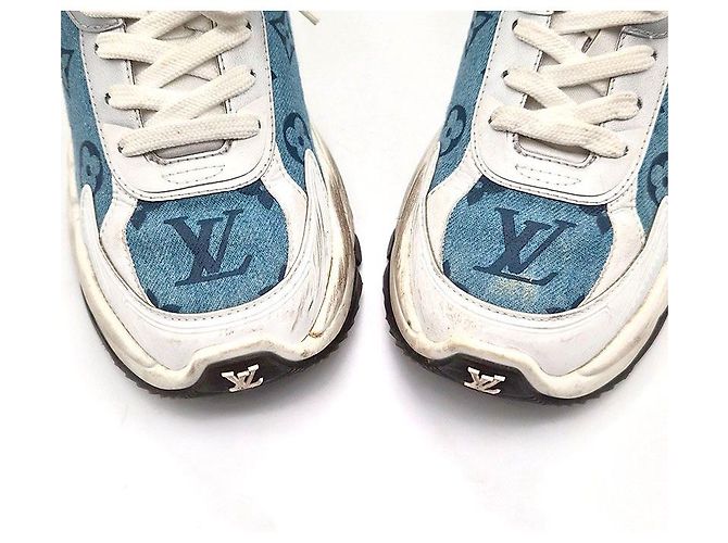 Louis Vuitton Denim Run 55 Sneaker Blau - Ansicht 4