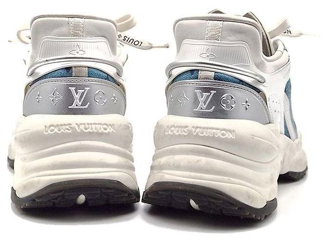 Louis Vuitton Denim Run 55 Sneaker Blau - Ansicht 5