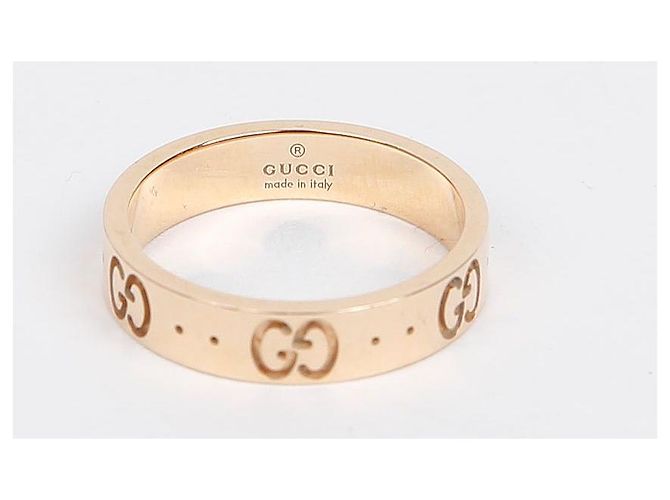 Gucci Anello Icon Thin Band Rose Gold - vista 3