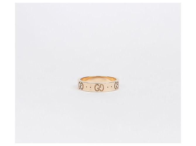 Gucci Anello Icon Thin Band Rose Gold - vista 4