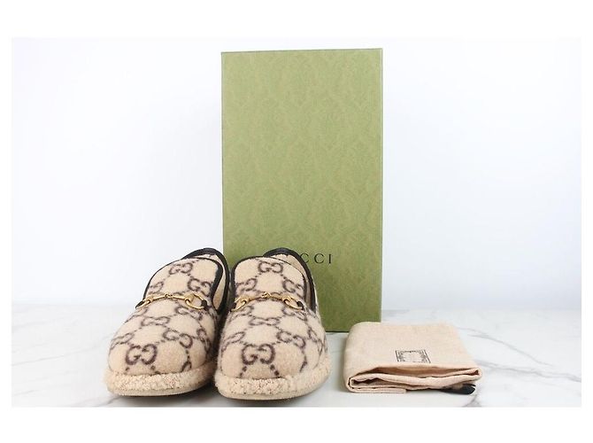 Gucci Mocassini Espadrilles in Lana con Morsetto - vista 2