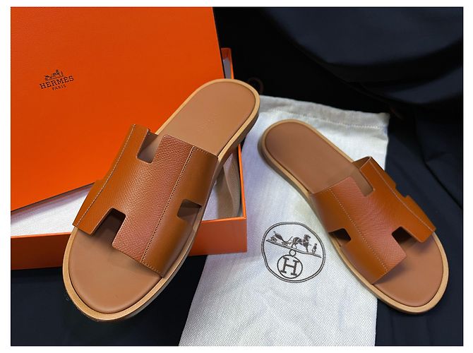 Sandali Hermès Izmir Camel - vista 2