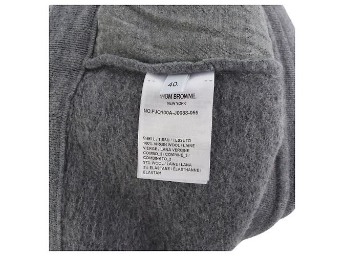 Thom Browne Wollene Jogginghose mit Patches Größe - Ansicht 8