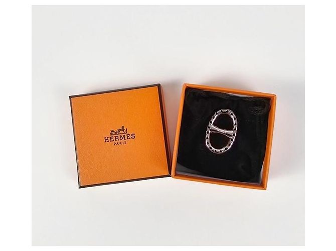 Chaîne d'ancre Hermès Mini Chaine d'Ancre Perforee Twilly Ring - vista 8