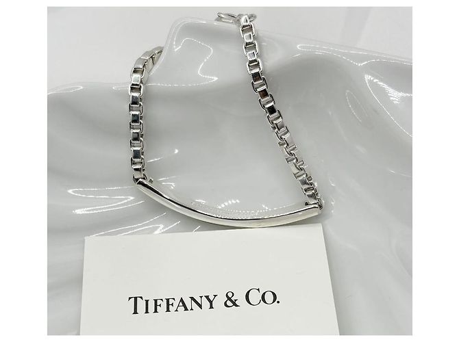 Tiffany & Co Bracciale a catena a maglie veneziane - vista 10