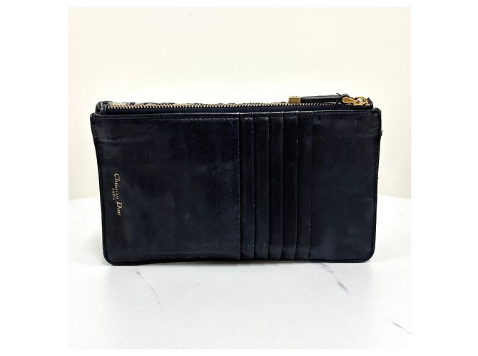 Dior Oblique Saddle Zip Long Wallet - view 3