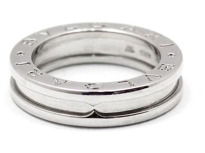 Bulgari Ehering aus Weißgold Größe - Ansicht 4